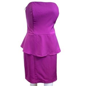 Guess Strapless Purple Dress - Size 12